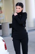 KYLI JENNER Out Shopping in Woodland Hills 10/06/2015