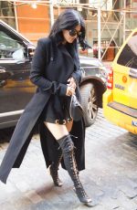 KYLIE and KENDALL JENNER Out and About in New York 10/19/2015