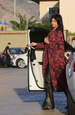 KYLIE JENNER Arrives at Nobu Restaurant in Malibu 10/08/2015