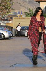 KYLIE JENNER Arrives at Nobu Restaurant in Malibu 10/08/2015