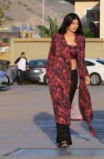 KYLIE JENNER Arrives at Nobu Restaurant in Malibu 10/08/2015