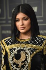 KYLIE JENNER at Balmain X H&M Collection Launch in New York 10/20/2015