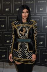 KYLIE JENNER at Balmain X H&M Collection Launch in New York 10/20/2015