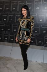 KYLIE JENNER at Balmain X H&M Collection Launch in New York 10/20/2015