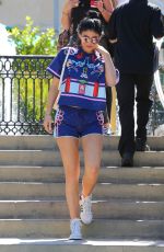KYLIE JENNER Leaves Sugarfish Restaurant in Calabasas 10/01/2015