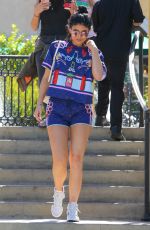 KYLIE JENNER Leaves Sugarfish Restaurant in Calabasas 10/01/2015