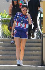 KYLIE JENNER Leaves Sugarfish Restaurant in Calabasas 10/01/2015