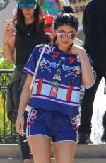 KYLIE JENNER Leaves Sugarfish Restaurant in Calabasas 10/01/2015
