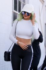 KYLIE JENNER Out and About in Los Angeles 26/10/2015