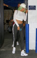 KYLIE JENNER Out and About in Los Angeles 26/10/2015