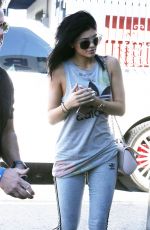 KYLIE JENNER Out and About in Sherman Oaks 10/02/2015