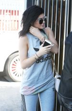 KYLIE JENNER Out and About in Sherman Oaks 10/02/2015