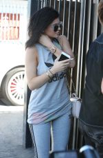 KYLIE JENNER Out and About in Sherman Oaks 10/02/2015