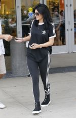KYLIE JENNER Shopping at Neiman Marcus in Woodland Hills 04/10/2015