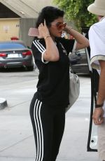KYLIE JENNER Shopping at Neiman Marcus in Woodland Hills 04/10/2015