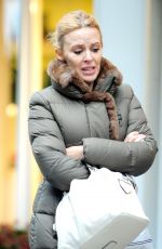 KYLIE MINOGUE Out Shopping on the Kings Road in London 10/14/2015