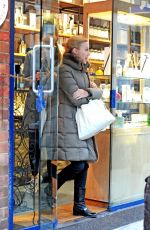 KYLIE MINOGUE Out Shopping on the Kings Road in London 10/14/2015