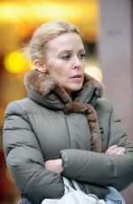 KYLIE MINOGUE Out Shopping on the Kings Road in London 10/14/2015