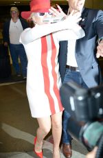 LADY GAGA Arrives at LAX Airport in Los Angeles 10/12/2015