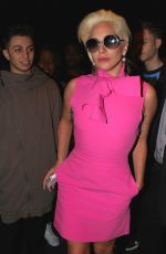 LADY GAGA Arrives at The Pomeroy Restaurant in New York 10/06/2015
