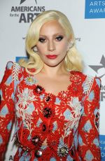 LADY GAGA at 2015 National Arts Awards in New York 10/19/2015