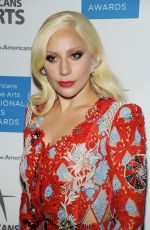 LADY GAGA at 2015 National Arts Awards in New York 10/19/2015
