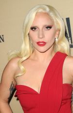 LADY GAGA at American Horror Story: Hotel Screening in New York 10/03/2015