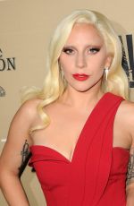 LADY GAGA at American Horror Story: Hotel Screening in New York 10/03/2015