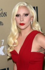 LADY GAGA at American Horror Story: Hotel Screening in New York 10/03/2015