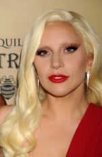 LADY GAGA at American Horror Story: Hotel Screening in New York 10/03/2015