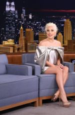 LADY GAGA at Tonight Show with Jimmy Fallon 10/06/2015