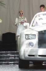 LADY GAGA Leaves Chateau Marmont in West Hollywood 10/15/2015