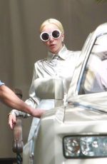 LADY GAGA Leaves Chateau Marmont in West Hollywood 10/15/2015