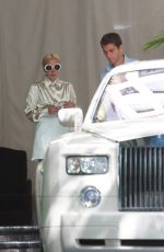 LADY GAGA Leaves Chateau Marmont in West Hollywood 10/15/2015