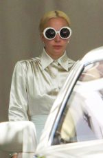 LADY GAGA Leaves Chateau Marmont in West Hollywood 10/15/2015