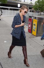 LARA BINGLE Arrives at Airport in Melbourne 10/16/2015