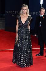LAURA BAIELY at Spectre Premiere in London 10/26/2015