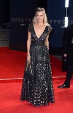 LAURA BAIELY at Spectre Premiere in London 10/26/2015