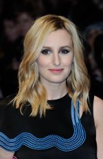 LAURA CARMICHAEL at Burn Burn Burn Premiere at 2015 BFI London Film Festival 10/15/2015