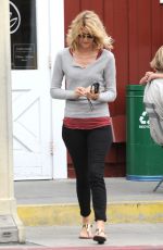 LAURA DERN Leaves a Cafe in Brentwood 10/17/2015