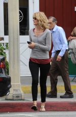 LAURA DERN Leaves a Cafe in Brentwood 10/17/2015