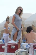 LAUREN STONER in Bikini at a Beach in Miami 10/10/2015