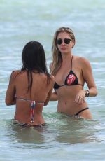 LAUREN STONER in Bikini at a Beach in Miami 10/10/2015
