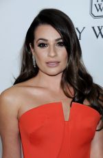 LEA MICHELE at amfAR
