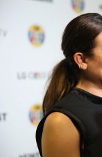 LEA MICHELE at EW Fest Press Conference in New York 10/24/2015