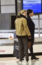 LEA SEYDOUX at Charles De Gaulle Airport in Paris 10/29/2015
