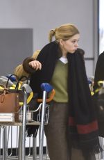 LEA SEYDOUX at Charles De Gaulle Airport in Paris 10/29/2015