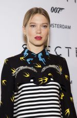 LEA SEYDOUX at Spectre Photocall in Amsterdam 10/27/2015