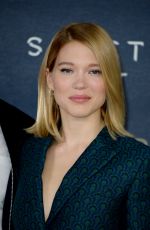 LEA SEYDOUX at Spectre Photocall in London 10/22/2015