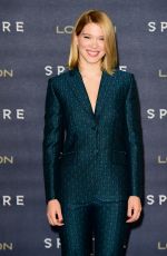 LEA SEYDOUX at Spectre Photocall in London 10/22/2015